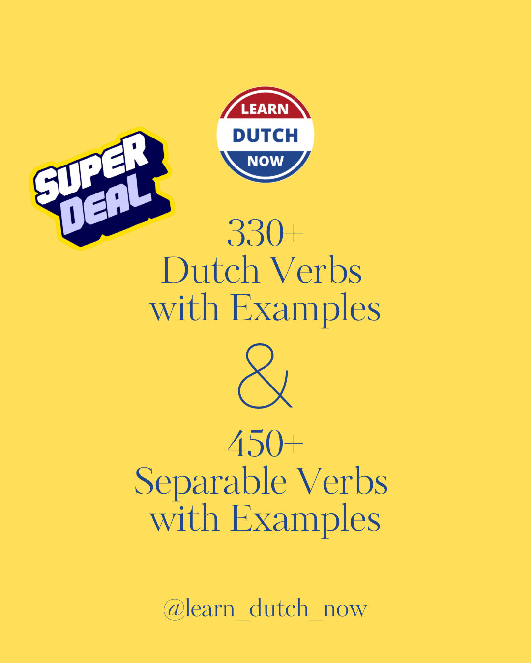 Dutch Verbs with Examples & Separable Verbs with Examples