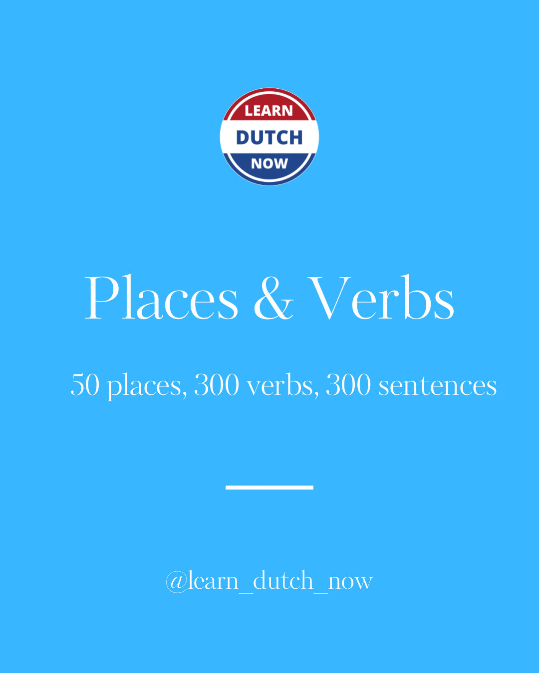 Places & Verbs