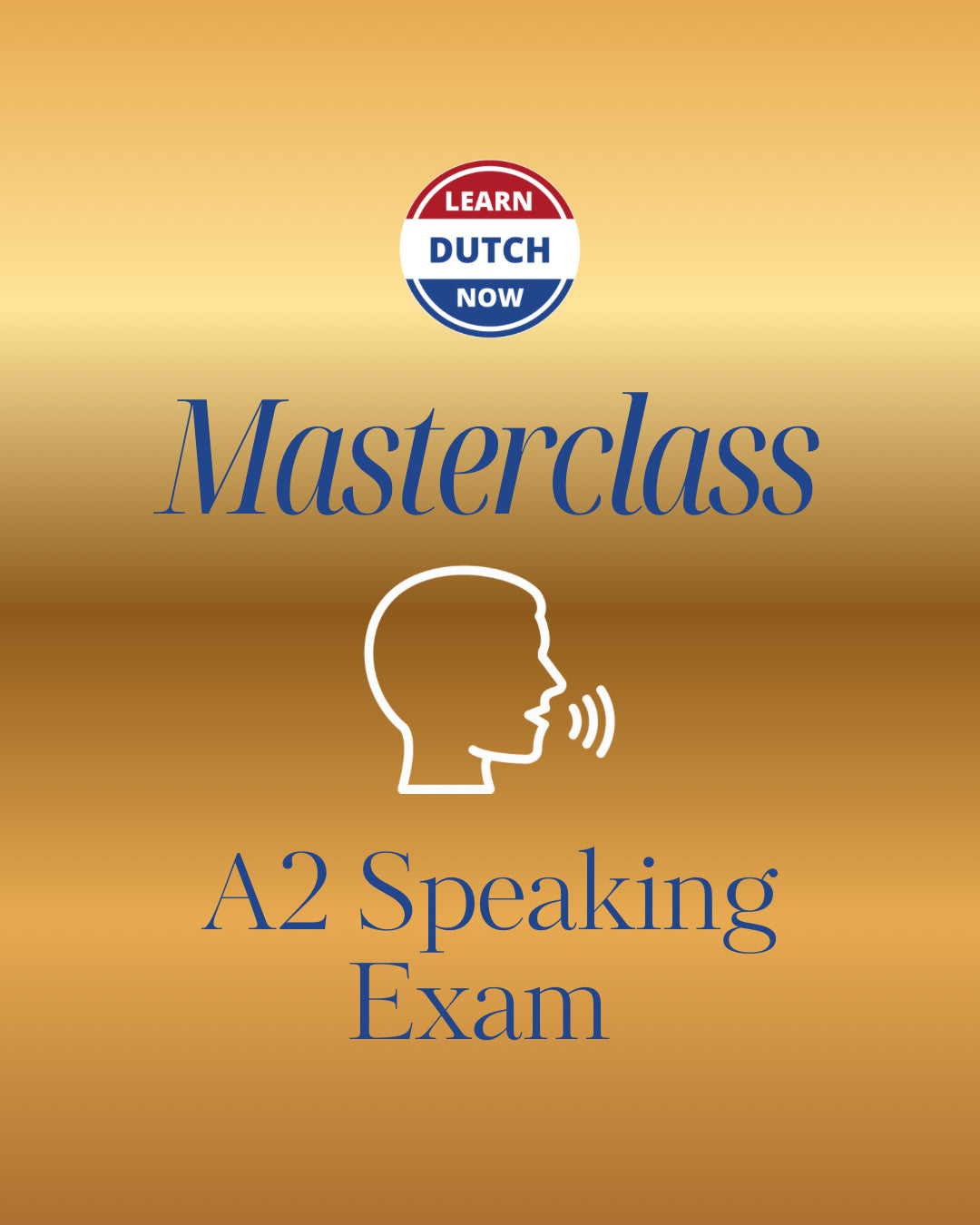 Masterclass - A2 Exam Speaking